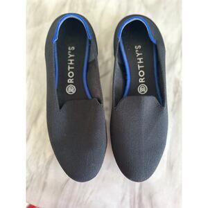 Rothy's Black The Loafer Slip On Flexible Washable Flats